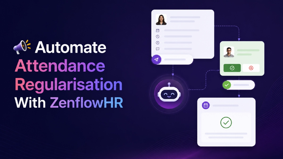 Attendance Regularization System